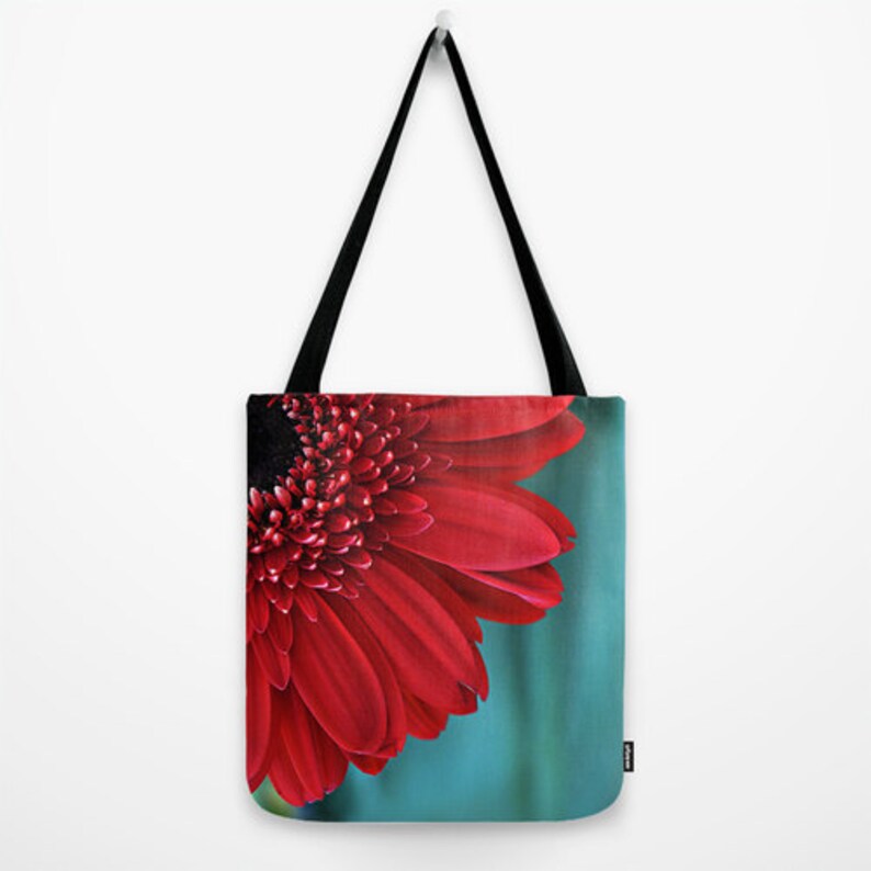 floral beach bag