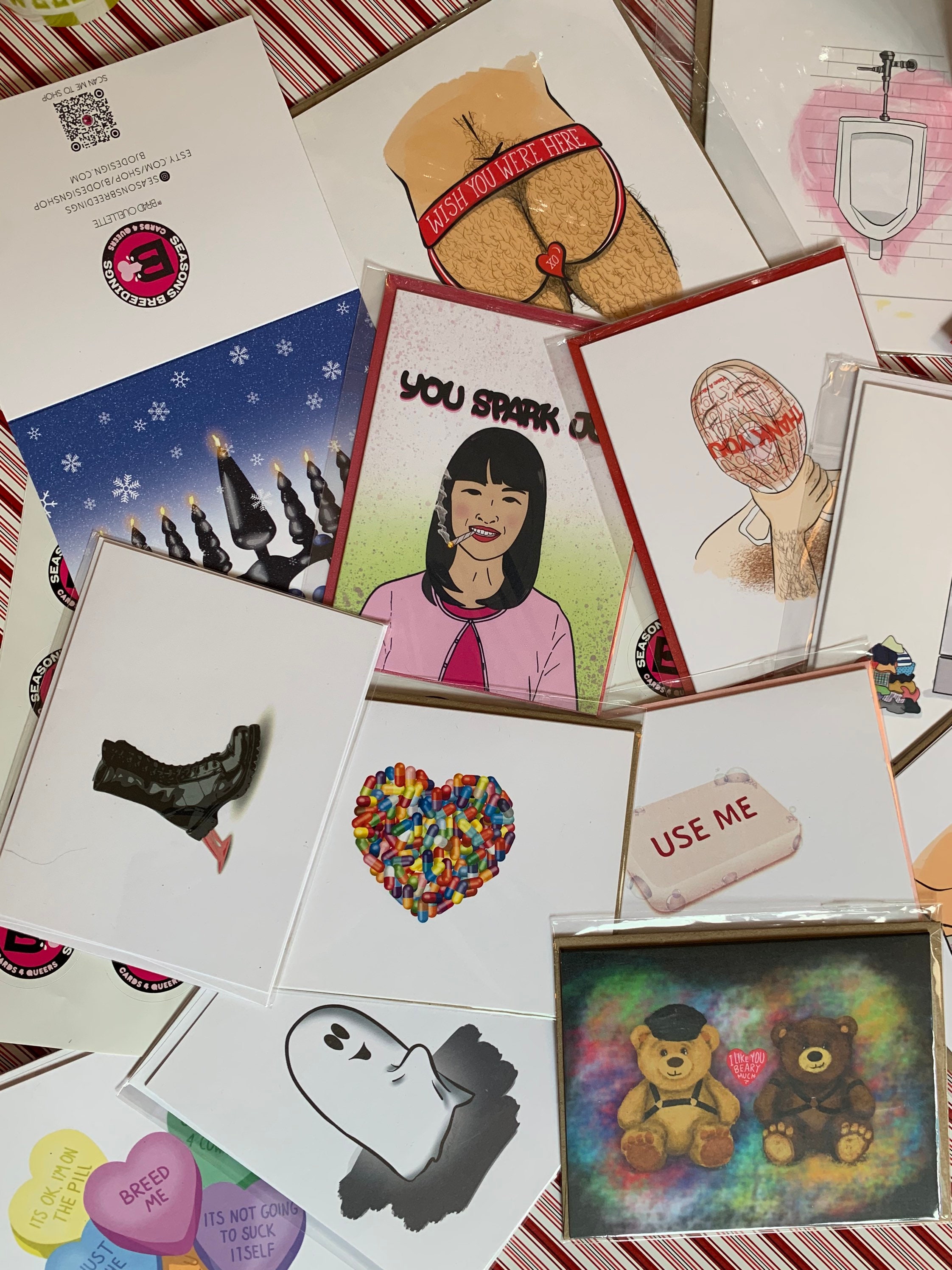 Shower You With My LOVE greeting Card Etsy