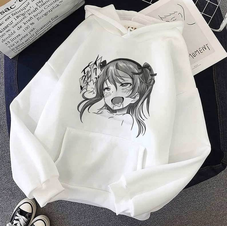 Ahegao sweatshirt sale