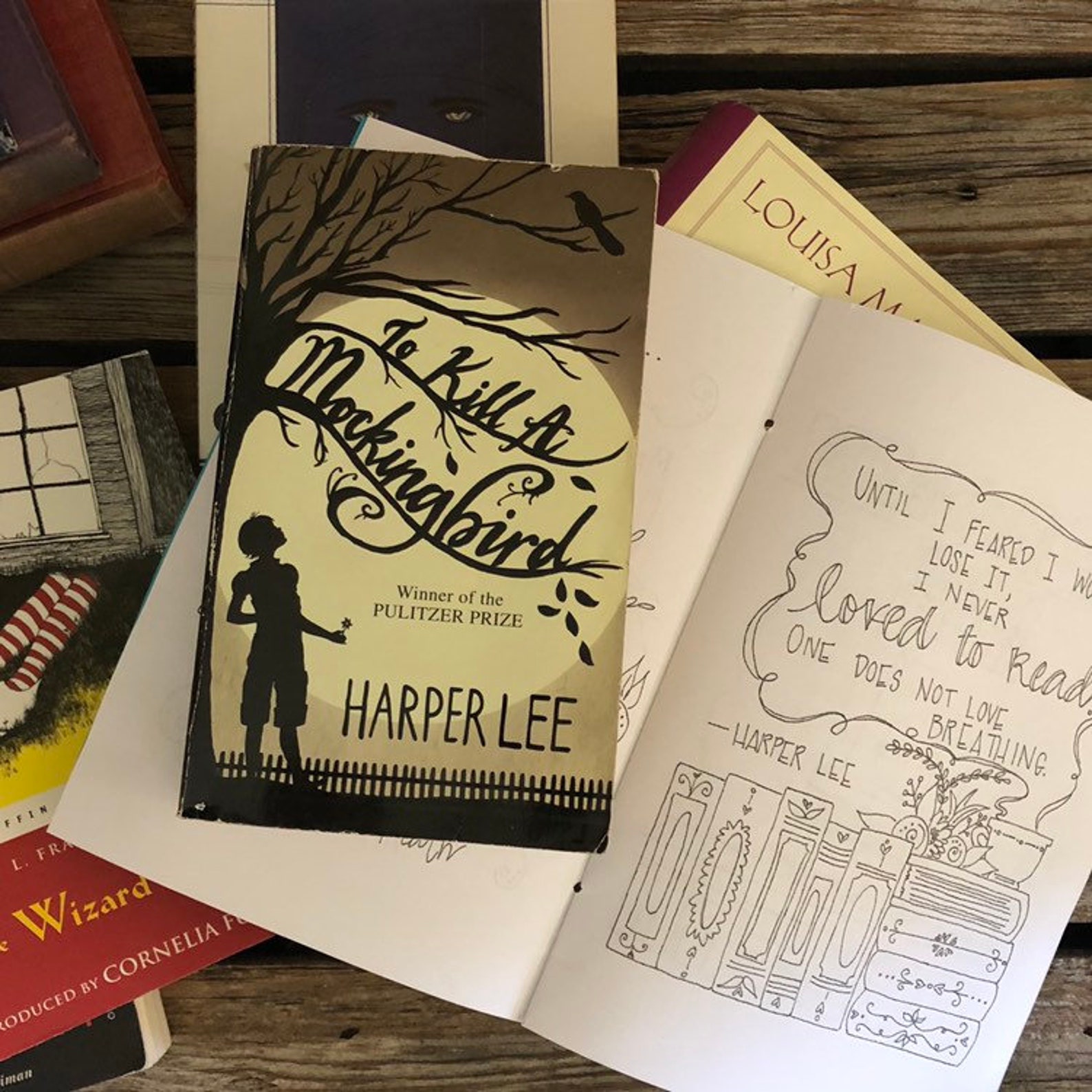 Download American Literature Volume 1 Coloring Book Zine booknerd | Etsy