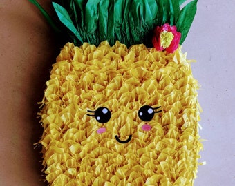 Hawaiian Luau Party Decorations Pineapple Pinata 16.5 x 9.7 in Hawaiian Luau Party Decorations Pineapple Pinata 16.5 x 9.7 in