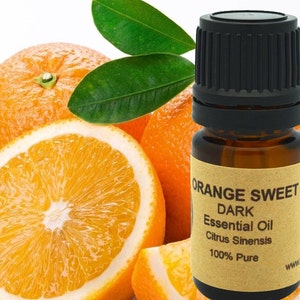 Orange Essential Oil (Sweet Dark) 5 ml, 10 ml or 15 ml