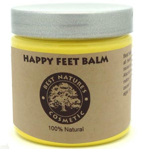 Happy Feet Balm - to cool down, reduce burning, gives relaxing uplifted feel to your legs and feet  5 fl oz / 150ml