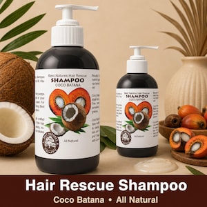 Coco Batana Schampo: Naturlig hårväxt, Mjällkontroll 250 ml