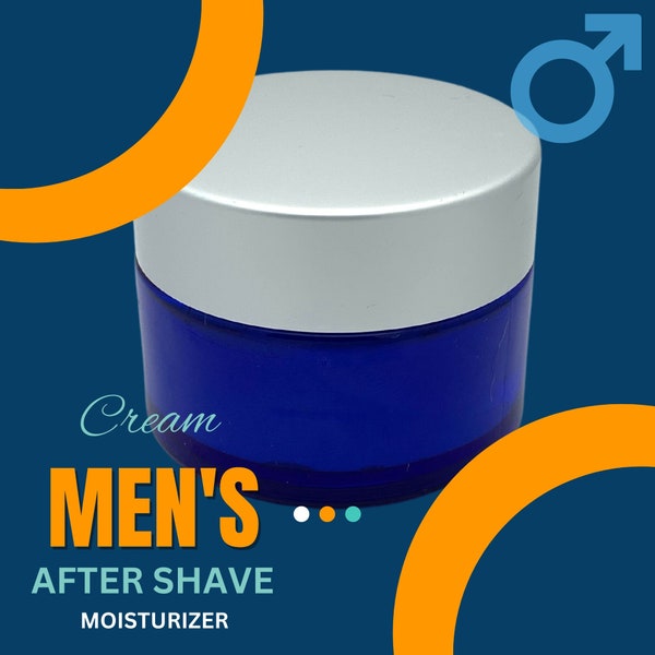 MEN'S CREAM, FEUCHTIGKEITSSPENDER, After Shave für eine glatte und erfrischte Haut
