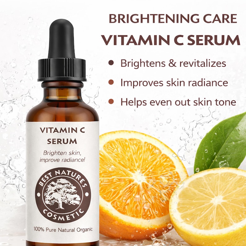 Vitamine C-serum: natuurlijke veganistische huidverzorging voor een stralende uitstraling afbeelding 3