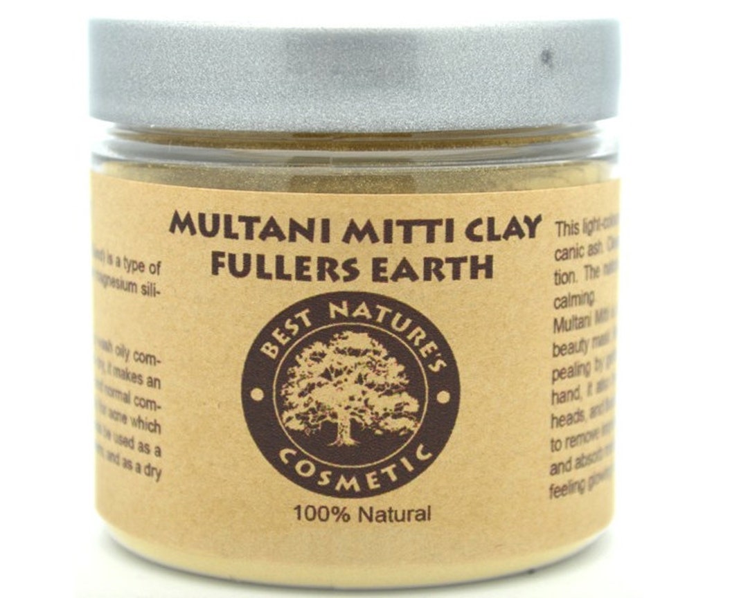 Multani Mitti fullers Earth Clay to Take Care of Skin Problems Like