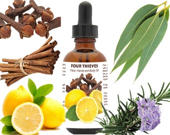 FOUR THIEVES Face, Hands and Body Oil