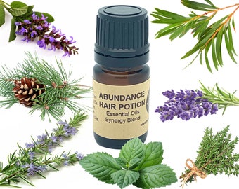 Abundance Hair Potion Synergy Blend. Ad to your shampoo, conditioner or other hair products for  beautiful, healthy hairs.