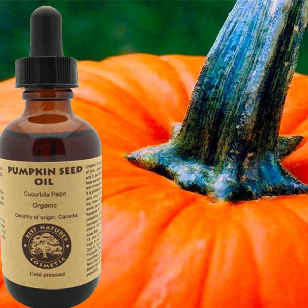 Pumpkin Seed Oil (organic, undiluted, cold pressed, unrefined)