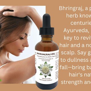 Bhringraj Oil, Ayurvedic Hair Growth Treatment image 7