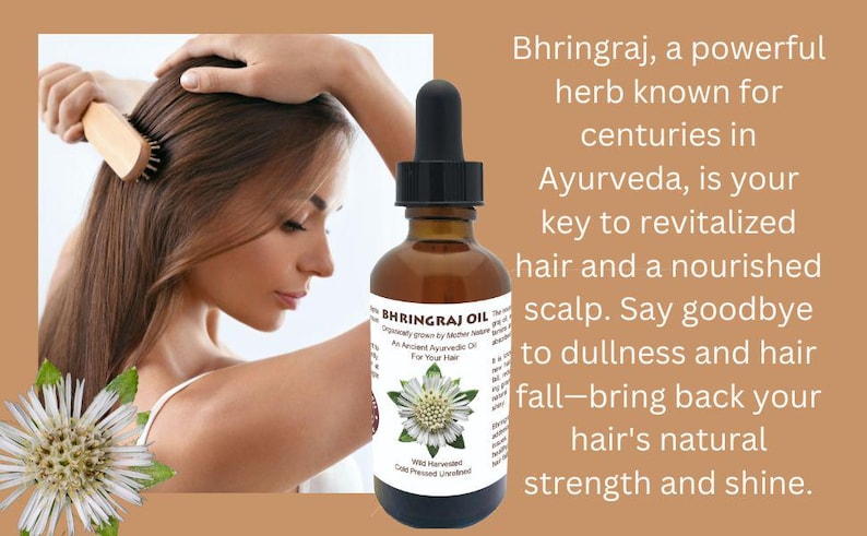 Bhringraj Oil, Ayurvedic Hair Growth Treatment image 7