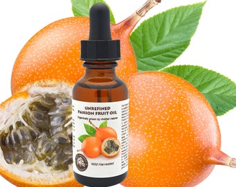 PASSION FRUIT OI (cold pressed, unrefined), Revitalize Your Skin with the Ultimate Beauty Elixir...