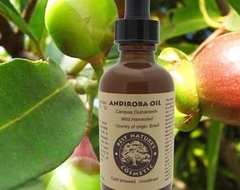 Andiroba Oil (wild harvested, cold pressed, unrefined)