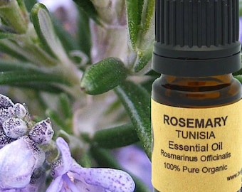 Rosemary Essential Oil (Organic) 5 ml, 10 ml or 15 ml