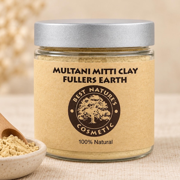 Multani Mitti Clay Powder, Face and Body Masks, for Oily Skin