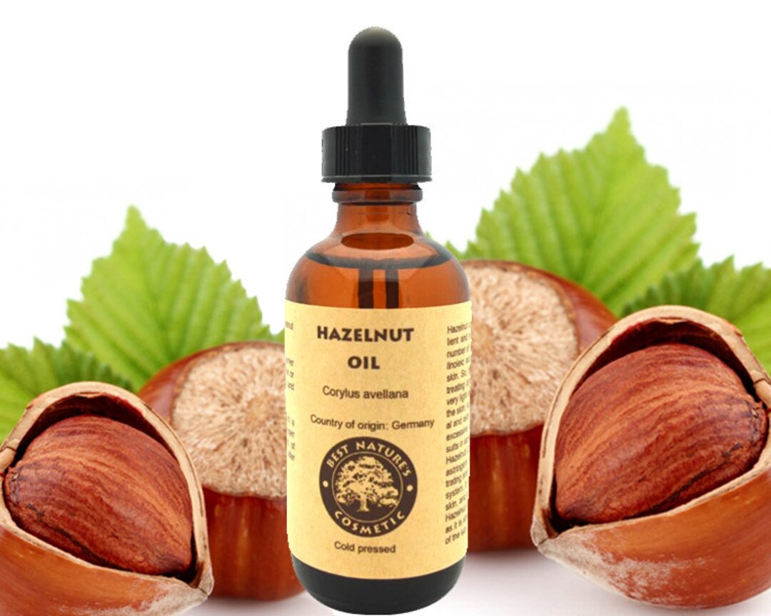 Hazelnut Oil pure, Undiluted, Cold Pressed. Excellent Emollient and