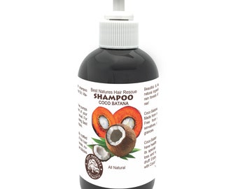 COCO BATANA Shampoo - hair growth, strengthens hair, restoring vitality to dry and damaged hairs, reduce hair loss...