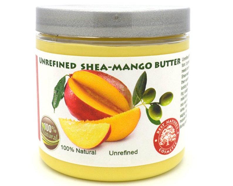 Shea Mango Butter Moisturizing Blend 4oz / 120 ml or 8 oz / Etsy