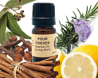 Four Thieves Essential Oils Synergy Blend.