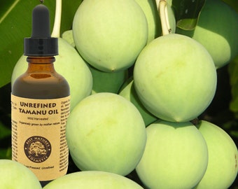 Virgin Tamanu Oil (organic, undiluted, unrefined). Acne Scars Wrinkles Burns & More.