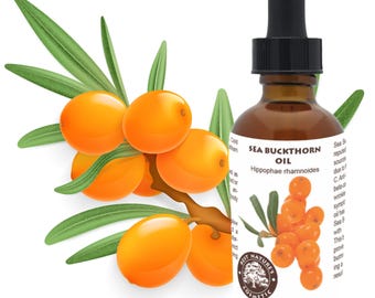 SEA BUCKTHORN (cold pressed, unrefined), Revitalize Your Skin with the Ultimate Beauty Elixir...