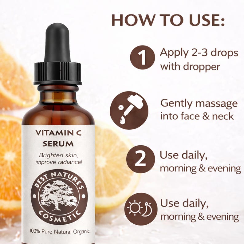 Vitamine C-serum: natuurlijke veganistische huidverzorging voor een stralende uitstraling afbeelding 5