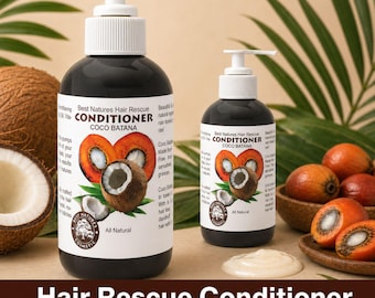 Coco Batana Conditioner: Natural Hair Growth, Strengthens Hair (8.5 fl oz / 250 ml)