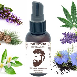 Beard Growth Oil 2fl oz / 60ml