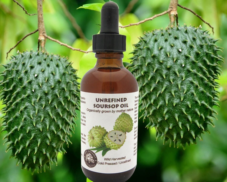 Virgin Soursop Graviola Guanabana Oil (Etsy)