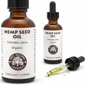 100% Pure Hemp Seed Oil (organic, cold pressed, unrefined) product logo