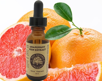 Grapefruit Seed Extract Natural Antioxidant - Natural Preservative used in various carrier oils to prolong their shelf life.