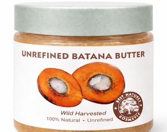 Unrefined Batana Butter: Wild Crafted Hair & Beard Treatment