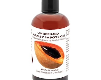 Organic Mamey Sapote Oil: Unrefined Hair & Skin Revitalizer