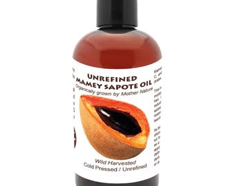Organic Mamey Sapote Oil: Unrefined Curly Hair & Skin Revitalizer