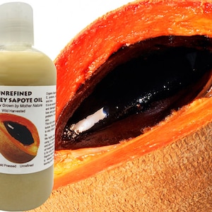 Virgin Mamey Sapote (Sapuyulo) Oil (organic, undiluted, unrefined) 8 fl oz up to 128 fl oz