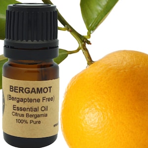 Bergamot Essential Oil (Bergaptene Free) 5 ml, 10 ml or 15 ml