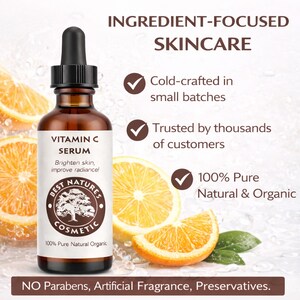 Vitamine C-serum: natuurlijke veganistische huidverzorging voor een stralende uitstraling afbeelding 4