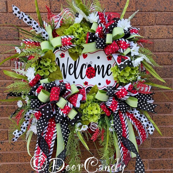 Spring Wreath - Wreath - Door Decor - Mesh Wreath - Premium Wreath