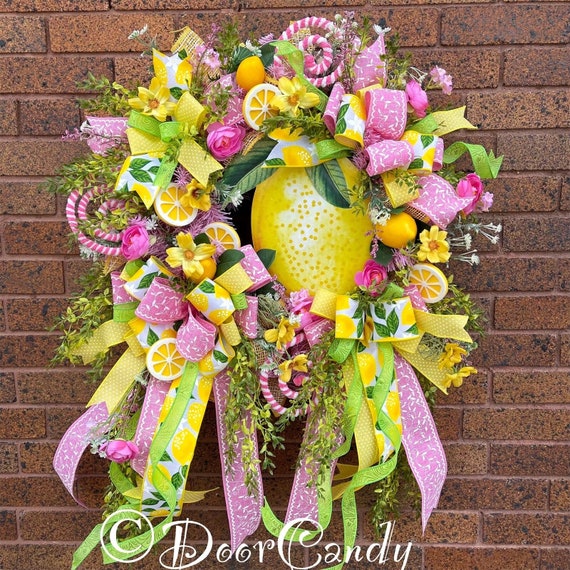 Spring Wreath - Wreath - Door Decor - Mesh Wreath - Premium Wreath