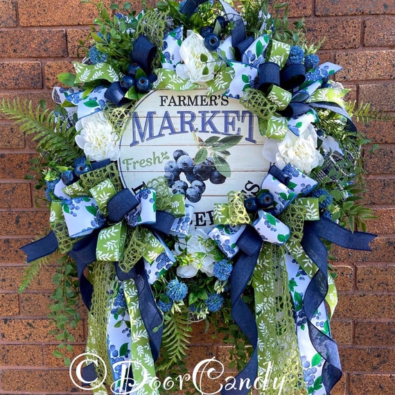 Spring Wreath - Wreath - Door Decor - Mesh Wreath - Premium Wreath