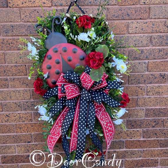 Spring Wreath - Wreath - Door Decor - Tobacco Basket Wreath - Premium Wreath