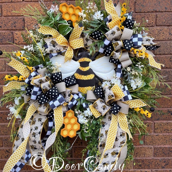 Spring Wreath - Wreath - Door Decor - Mesh Wreath - Premium Wreath