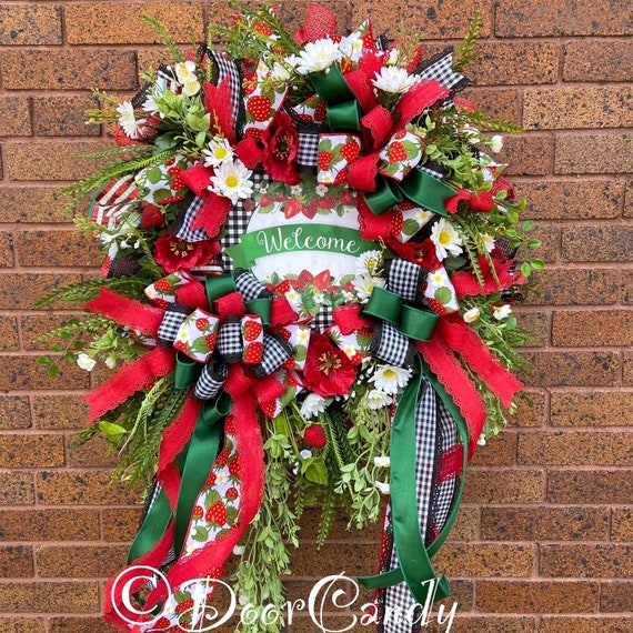 Spring Wreath - Wreath - Door Decor - Mesh Wreath - Premium Wreath