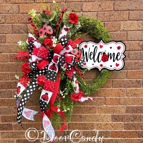 Spring Wreath - Wreath - Door Decor - Moss Wreath - Premium Wreath