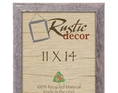11x14-1.5 quot wide Rustic Barn Wood Wood Standard Wall Frame