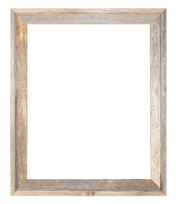 24x30 2 Wide Barnwood Reclaimed Wood Open Frame no Glass or Back