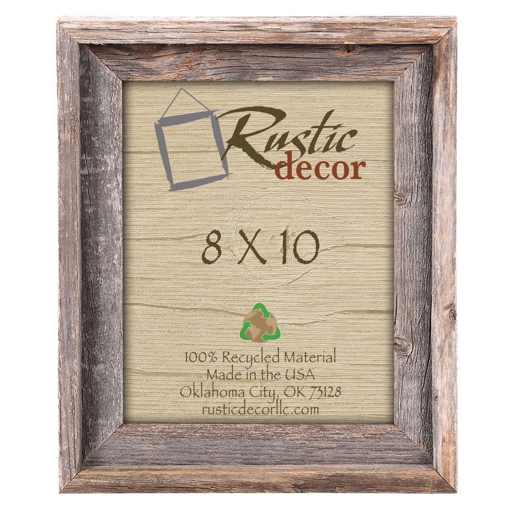 BarnwoodUSA Rustic 8 x 10 Canvas Frame for Wall Art