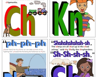 Sounds of the Alphabet flash cards