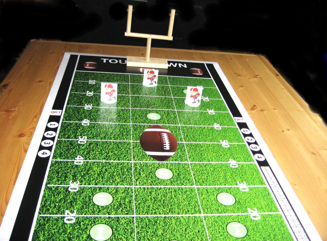 Tabletop Football or Finger Football Game Taken to a whole new Etsy